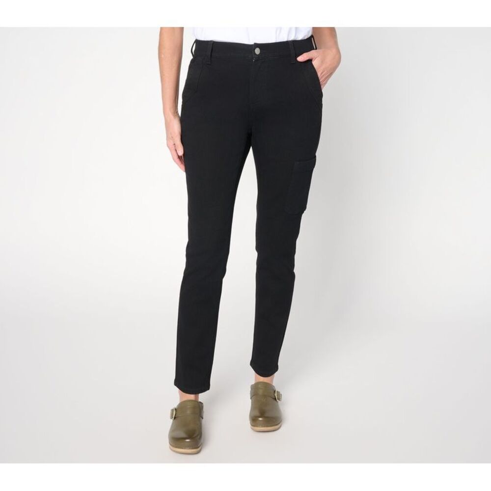 Over 50 & Fabulous Women's Pants Sz 14 Make Your Selection: Denim Black